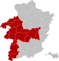 Arrondissement d'Hasselt.