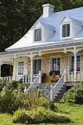 Maison typique à Saint-Jean-de-l'Île-d'Orléans.