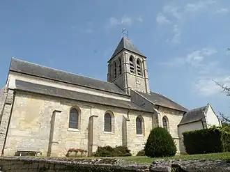 Vue depuis le sud-ouest.