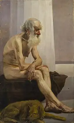 Vieillard grec en Anatolie.