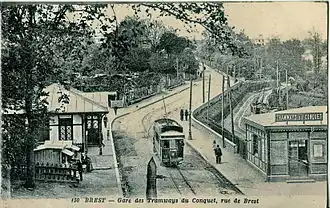 Image illustrative de l’article Tramway de Brest au Conquet