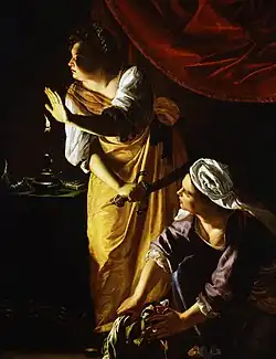 Judith et sa servante avec la tête d'Holopherne, 1625