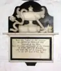 le mémorial d'Arthur Phillip dans la chapelle de Bathampton