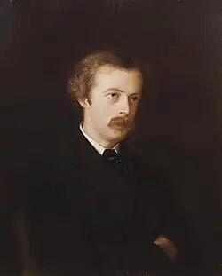 Portrait d'Arthur Symons (1898), localisation inconnue.
