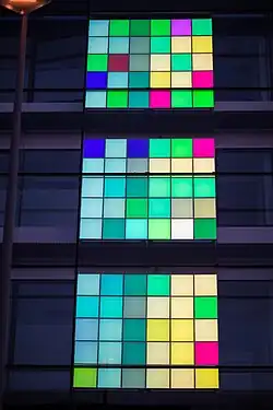 Pacific Rim : façade de bâtiment à Hanovre