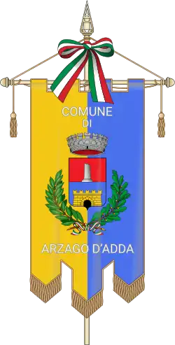 Drapeau de Arzago d'Adda