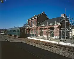 Rénovation de la gare en 2005.