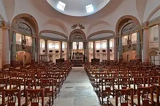 Intérieur de l'église.