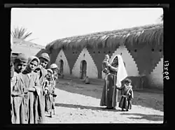 Maison typique dans les années 1940.