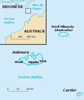 Image illustrative de l’article Îles Ashmore-et-Cartier