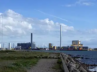 Centrale électrique d'Asnæs.