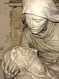 Groupe sculpté - Pietà.