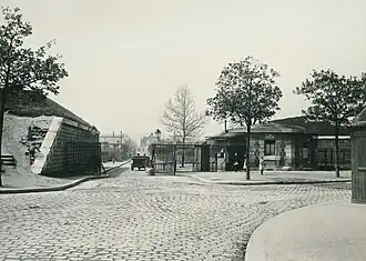 Illustration de la Porte du Point-du-Jour