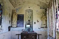 Intérieur de l'oratoire.