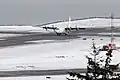 Aéroport de Kodiak, d'où arrivent les charges utiles.