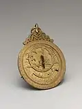 Astrolabe yéménite de Ali ibn Rasul al-Muzaffari, 1291.