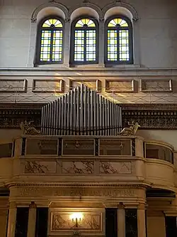 Vue de l'orgue.