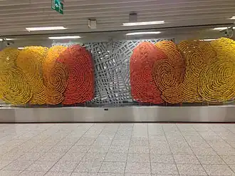 Intérieur de la station.