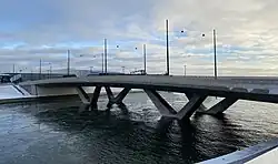 Le pont vu du nord.