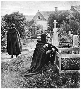 Au cimetière (1904).