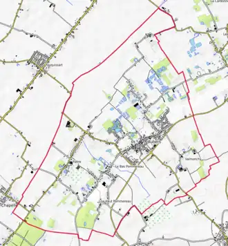 Carte topographique.