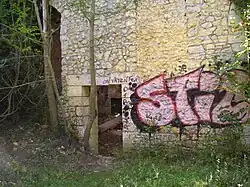 On se perdrait en conjectures sur la datation des dessins apposés sur le mur latéral nord.