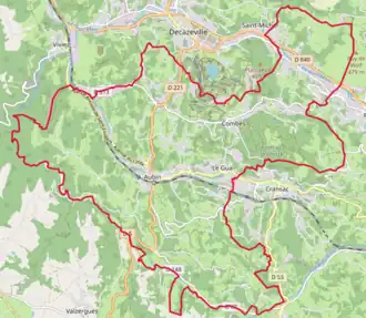 Carte OpenStreetMap.