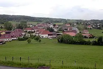 Vue du village.