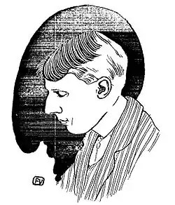 Aubrey BeardsleyPortrait par Félix Vallotton (1898).