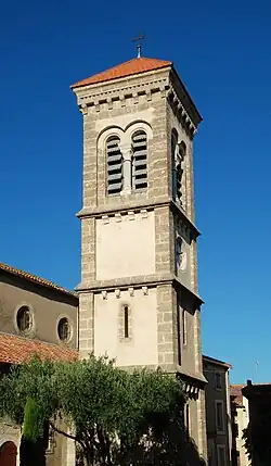 Le clocher vu du nord-est.