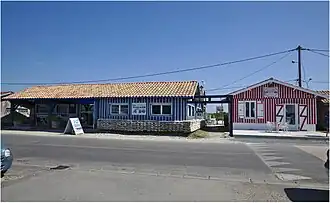 Cabanes ostréicoles.
