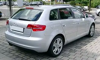 Audi A3 Sportback 2009.