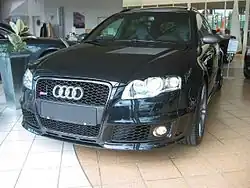 RS4 avec finition de style Black