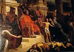 Gustave Lassalle-Bordes : Les sept Maccabées.