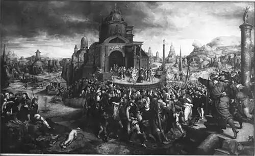 Ecce Homo, Alte Pinakothek, Munich (d'après une photographie en noir et blanc).