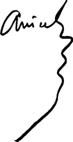 signature d'Auguste Anicet-Bourgeois