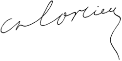 signature d'Auguste Corlieu