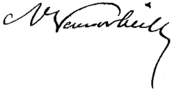 signature d'Auguste Vaucorbeil