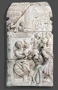 L'Adoration des mages.