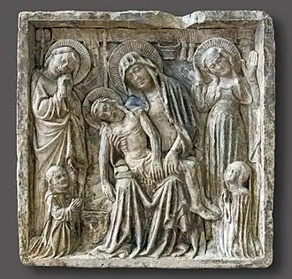 Bas relief provenant des bâtiments détruitMusée des Augustins de Toulouse.