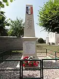 Monument aux morts d'Aulnois-sous-Vertuzey.