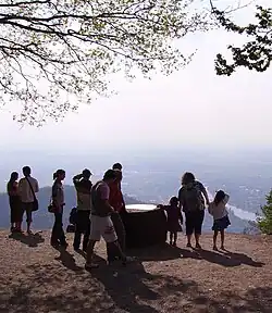 Vue du Königstuhl.