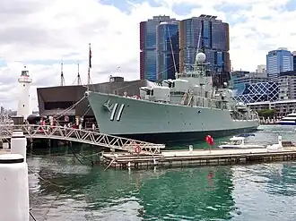 illustration de HMAS Vampire (D11)