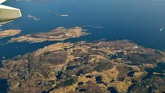 Vestre (au 1er plan) et Austre (au second plan)