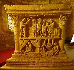 Face nord de l'autel