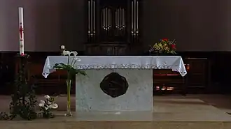 Autel de l'église.