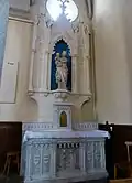 Autel de la Vierge.
