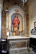 Autel latéral sud dédié à Saint-Laurent.