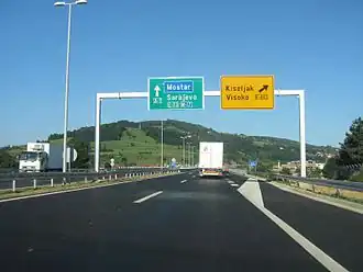 Image illustrative de l’article Autoroute A1 (Bosnie-Herzégovine)