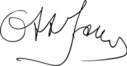 signature d'Otto Schenk